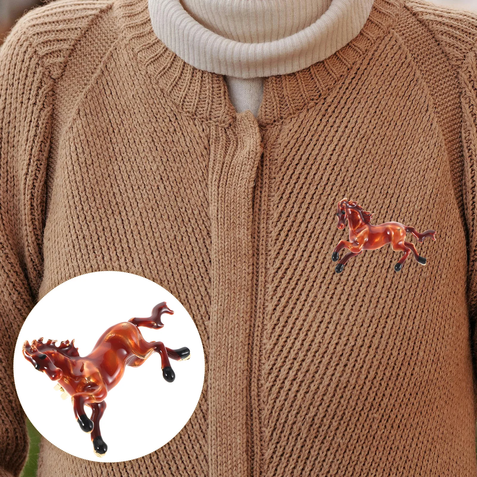 Zodiac Horse Brooch Chinese Vintage Pin Cute Pins New Year Decorative for Clothing Brooches Women Animal Dress
Zodiac Horse Brooch Chinese Vintage Pin Cute Pins New Year Decorative for Clothing Brooches Women Animal Dress