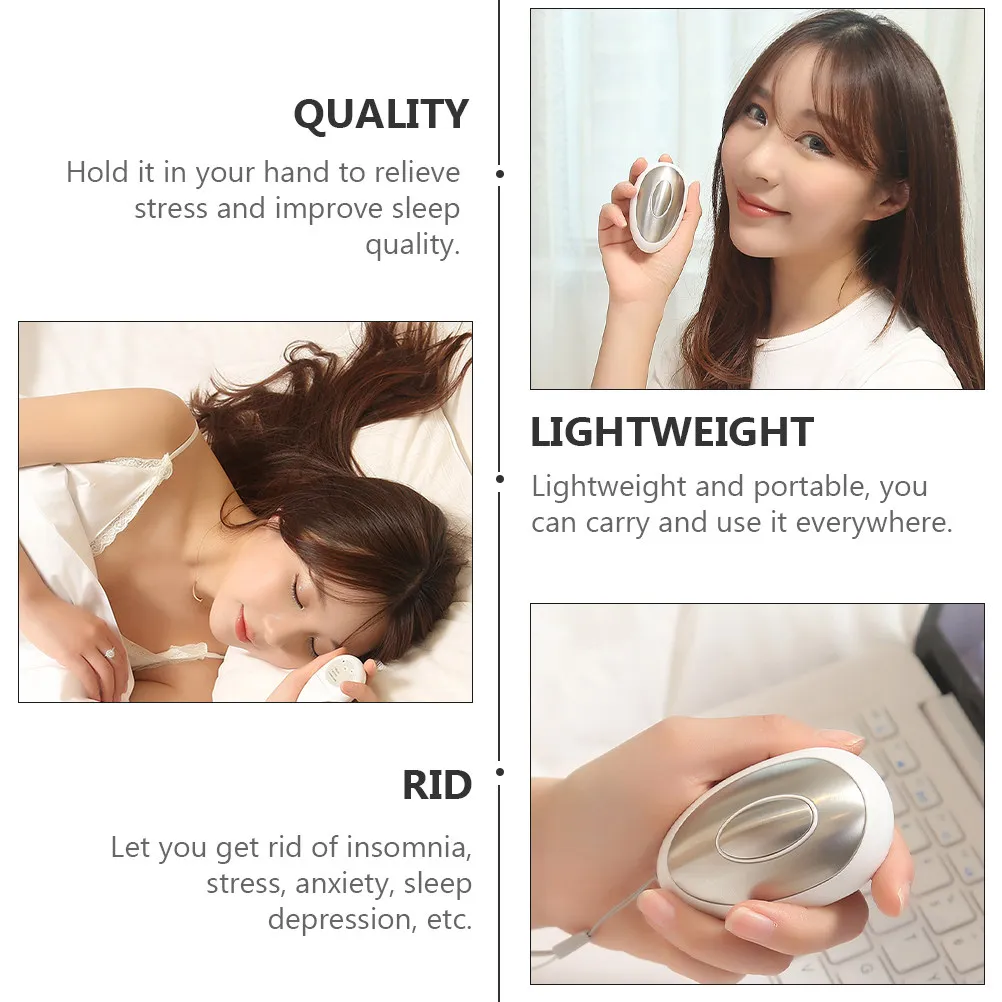 Портативный ручной прибор для снятия стресса с матовой отделкой, 1 шт., улучшает качество сна, терапия при бессоннице
Портативный ручной прибор для снятия стресса с матовой отделкой, 1 шт., улучшает качество сна, терапия при бессоннице