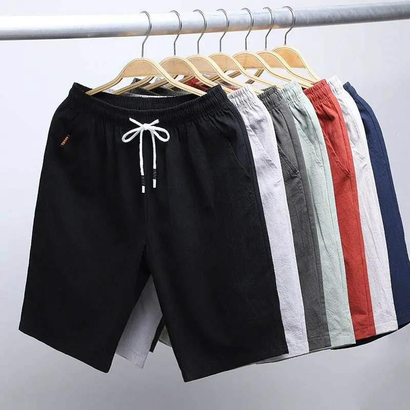 Men's Cotton Linen Casual Five-Point orts Summer Beach Pants Loose Fit Spor Trendy Lightweight No-Wrinkle Treaent
Men's Cotton Linen Casual Five-Point orts Summer Beach Pants Loose Fit Spor Trendy Lightweight No-Wrinkle Treaent