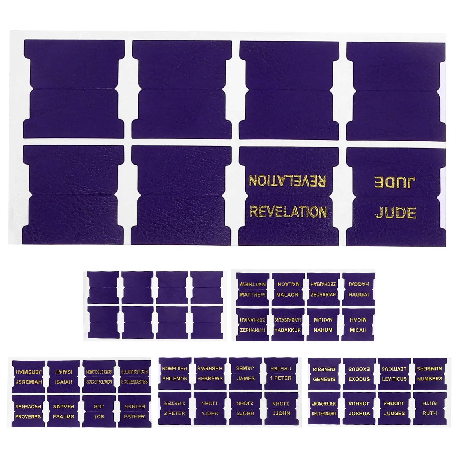 Bible Tabs 1Set PU Index Labels Efficient Reading Long-Lasting Clear Font Accurate Referencing Simple Color
Bible Tabs 1Set PU Index Labels Efficient Reading Long-Lasting Clear Font Accurate Referencing Simple Color