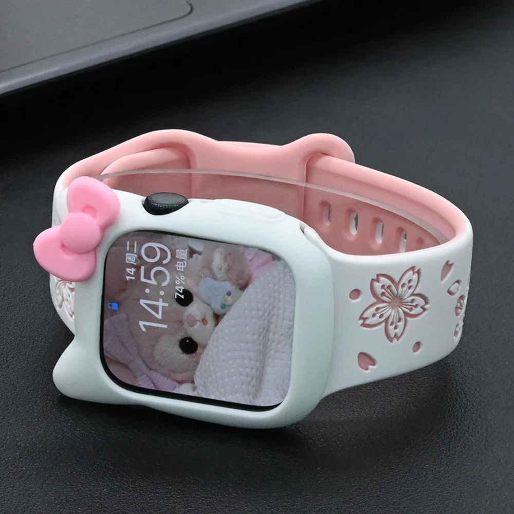 Милый женский ремешок для Apple Watch, ремешок 46 мм, 42 мм, 44 мм, 45 мм, 41 мм, 40 мм, 38 силиконовая петля, мультяшный браслет Iwatch 10 9 8 7 6 5 SE 3 2
Милый женский ремешок для Apple Watch, ремешок 46 мм, 42 мм, 44 мм, 45 мм, 41 мм, 40 мм, 38 силиконовая петля, мультяшный браслет Iwatch 10 9 8 7 6 5 SE 3 2