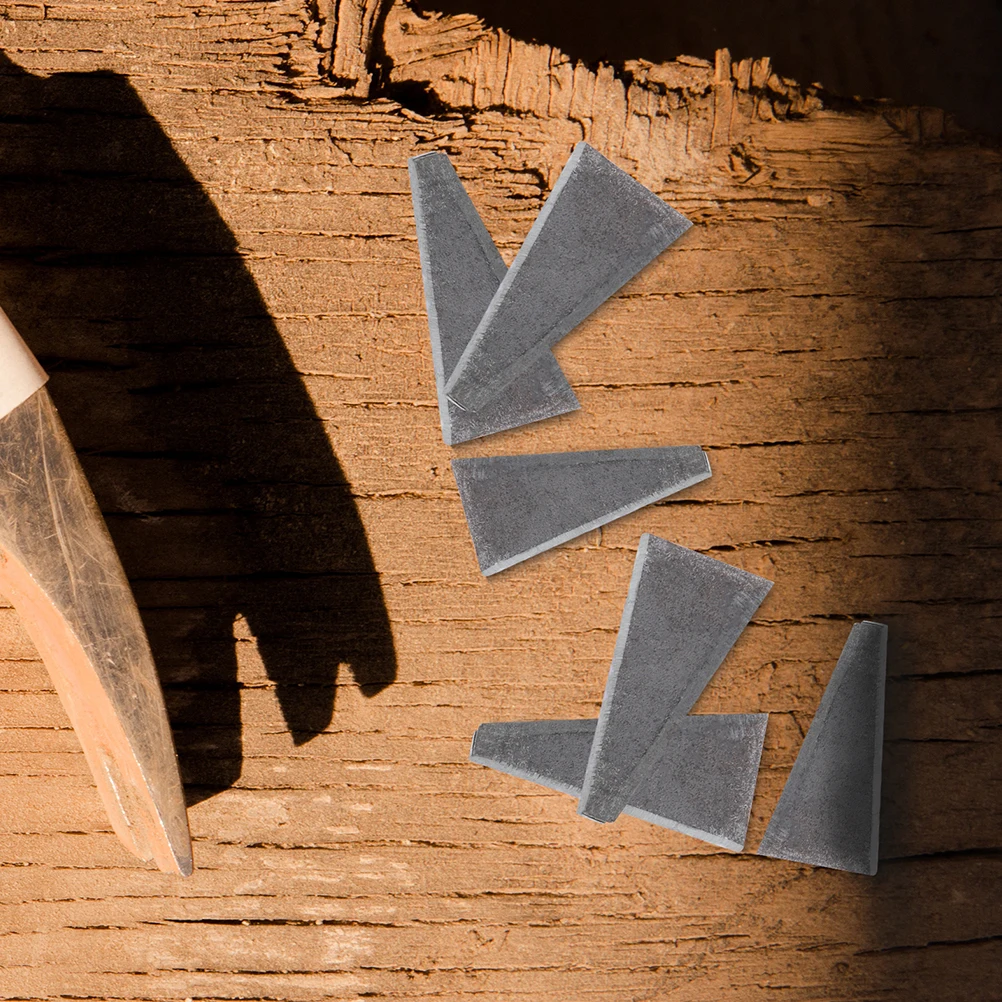 10pcs Triangle Wedge Reinforcement Tool High Carbon Steel Axes Repair Fixing Accessories Durable Hammer Axe Wedge Home Outdoor
10pcs Triangle Wedge Reinforcement Tool High Carbon Steel Axes Repair Fixing Accessories Durable Hammer Axe Wedge Home Outdoor