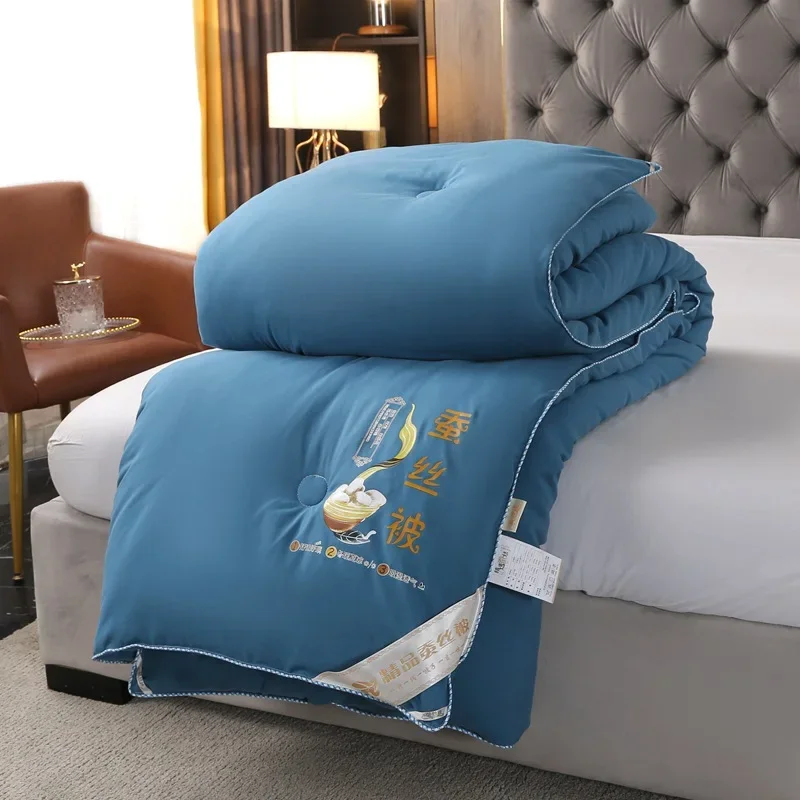 2024 new cotton silk quilt spring and autumn quilt warm and thickened double winter quilt skin comfortable
2024 new cotton silk quilt spring and autumn quilt warm and thickened double winter quilt skin comfortable