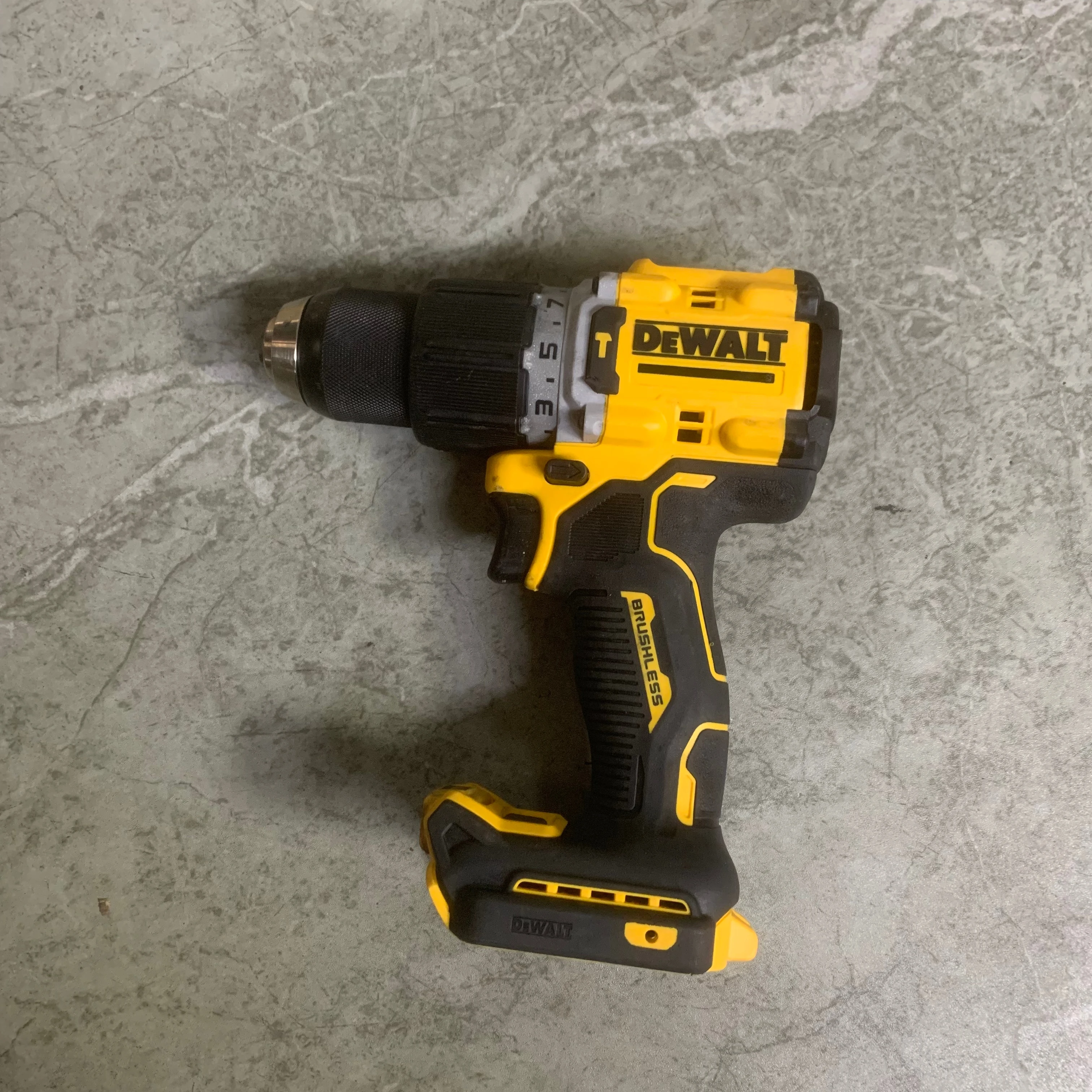 DEWALT 20V DCD805 lithium brushless compact drill impact drill body only-second hand
DEWALT 20V DCD805 lithium brushless compact drill impact drill body only-second hand