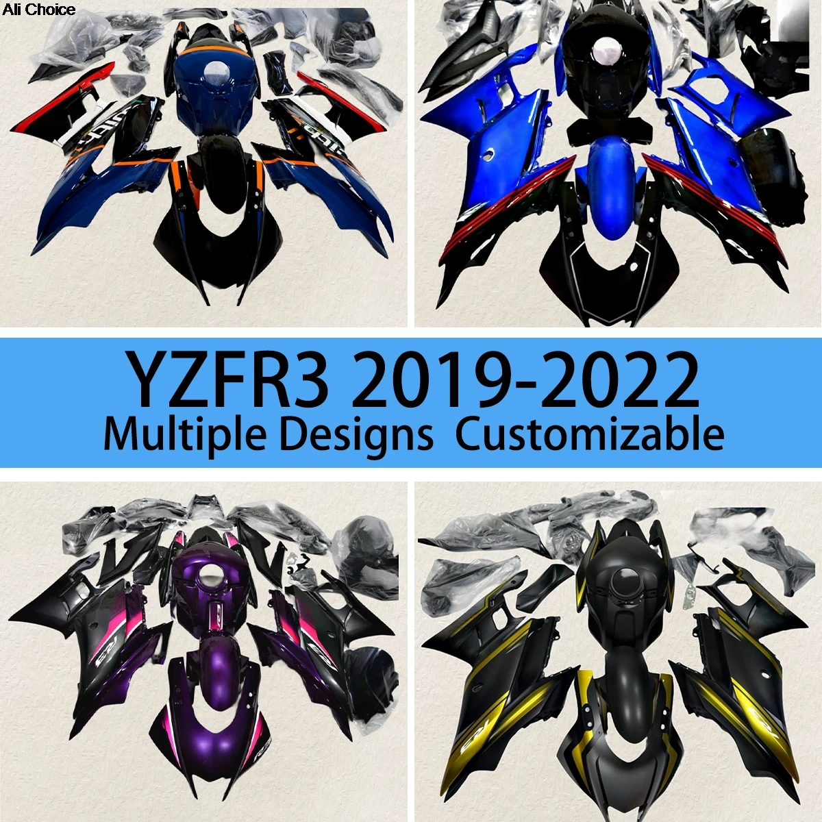 Бесплатные обтекатели на заказ для YAMAHA R3 2019 2020 2021 2022, комплект обтекателей для мотоцикла послепродажного обслуживания YZF R3 19 20 21 22
Бесплатные обтекатели на заказ для YAMAHA R3 2019 2020 2021 2022, комплект обтекателей для мотоцикла послепродажного обслуживания YZF R3 19 20 21 22