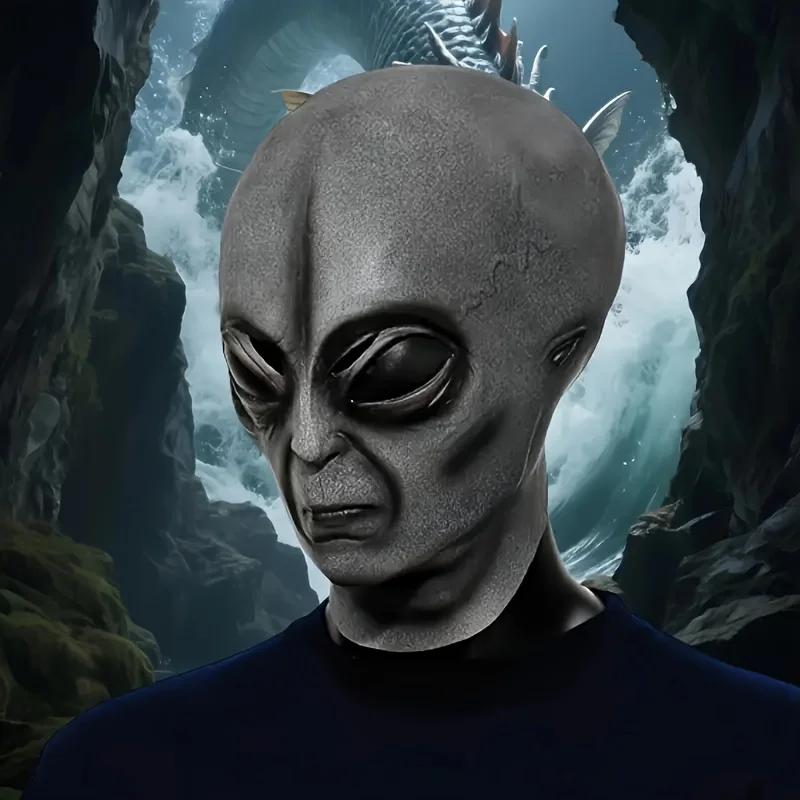 Хэллоуин Косплей Ужас Маска Инопланетянина Страшная Маска Головы НЛО Вечеринка Бал Выступление шоу маска необычные наряды
Хэллоуин Косплей Ужас Маска Инопланетянина Страшная Маска Головы НЛО Вечеринка Бал Выступление шоу маска необычные наряды