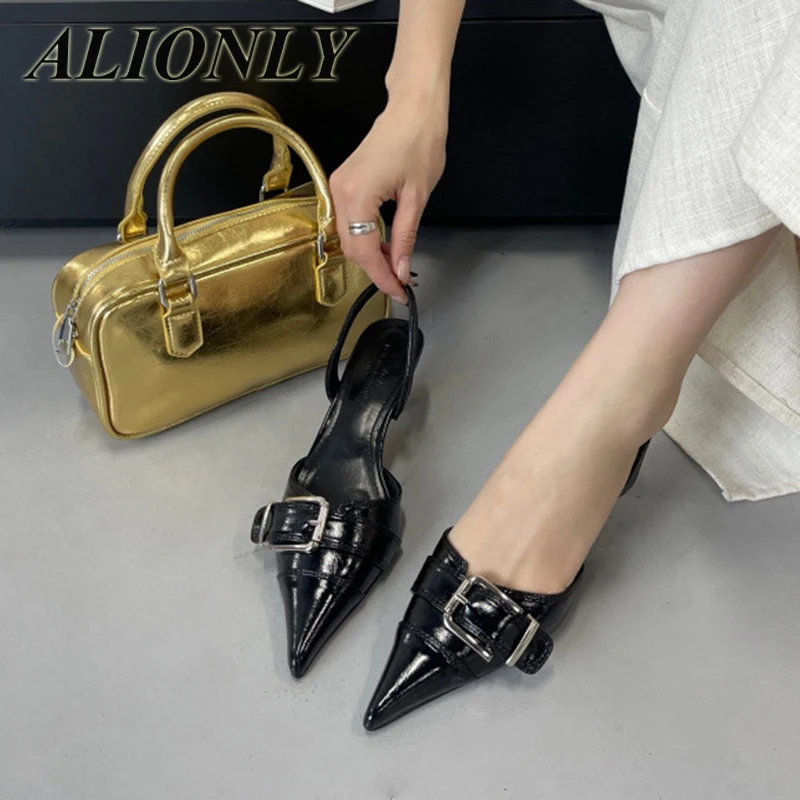 Alionly Heels Sandals 2025 Women Pointed Toe Shoes Summer Fashion Beach Slippers Dress Luxury Flip Flops Pumps Slides
Alionly Heels Sandals 2025 Women Pointed Toe Shoes Summer Fashion Beach Slippers Dress Luxury Flip Flops Pumps Slides