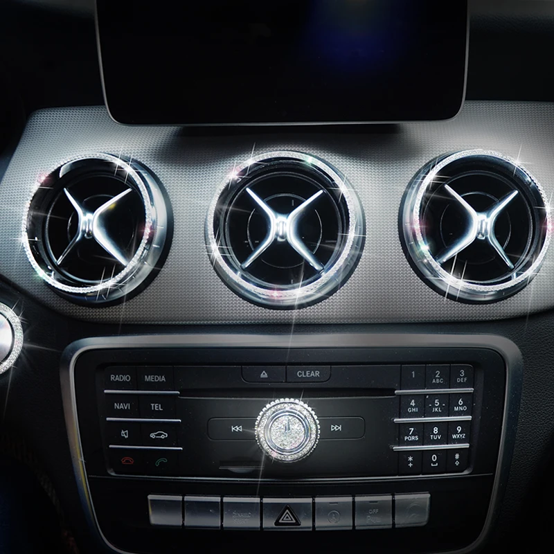 Crystal Diamond Interior Trim For Mercedes GLA200 X156 CLA200 C117 2013-2019 Compact Luxury Bling Accessories
Crystal Diamond Interior Trim For Mercedes GLA200 X156 CLA200 C117 2013-2019 Compact Luxury Bling Accessories