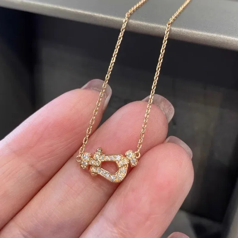 Chic Horseshoe Small Pendant Necklace Woman Girl 18K Gold Filled Silver 925 Choker Trendy Chic Jewelry Accessory Birthday Gifts
Chic Horseshoe Small Pendant Necklace Woman Girl 18K Gold Filled Silver 925 Choker Trendy Chic Jewelry Accessory Birthday Gifts