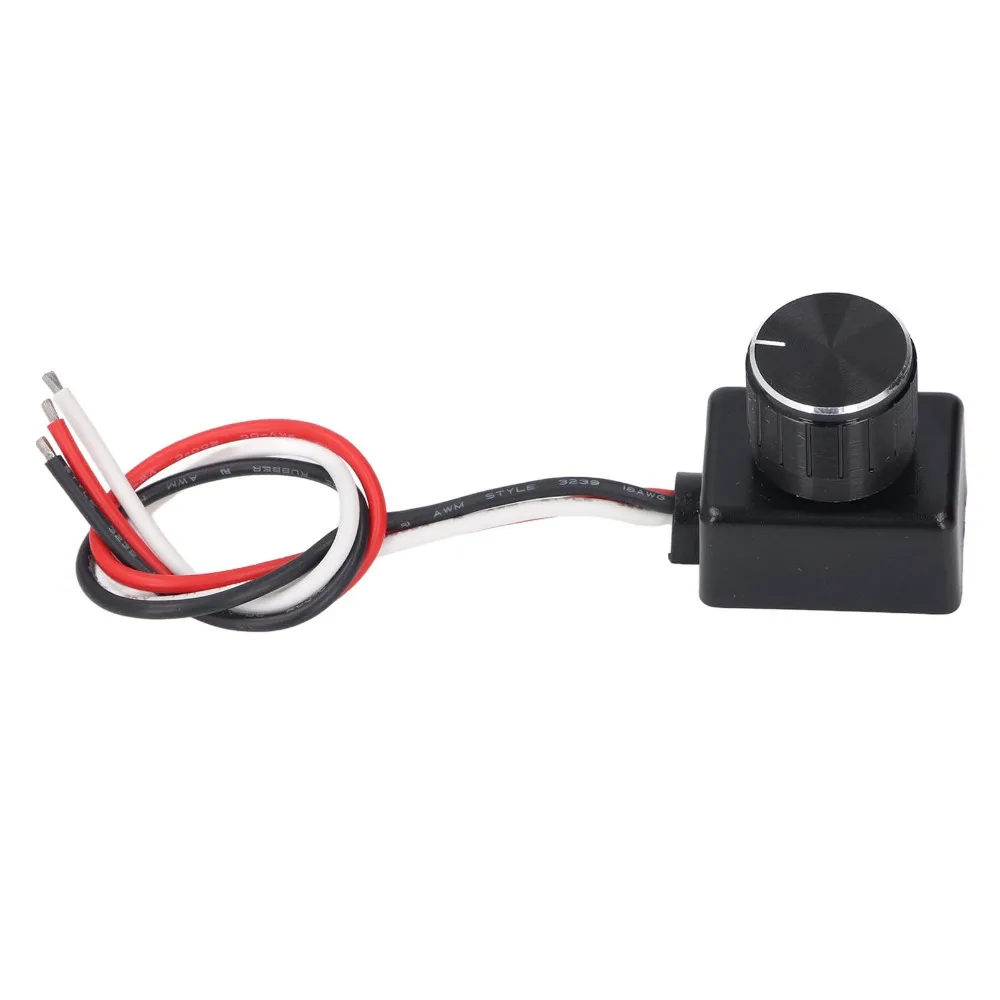 Durable 12-24V DC LED Dimmer Switch ABS Aluminum Alloy PWM Dimming DC Dimmer Switch Rotary Dimming Switch Boat Lighting
Durable 12-24V DC LED Dimmer Switch ABS Aluminum Alloy PWM Dimming DC Dimmer Switch Rotary Dimming Switch Boat Lighting