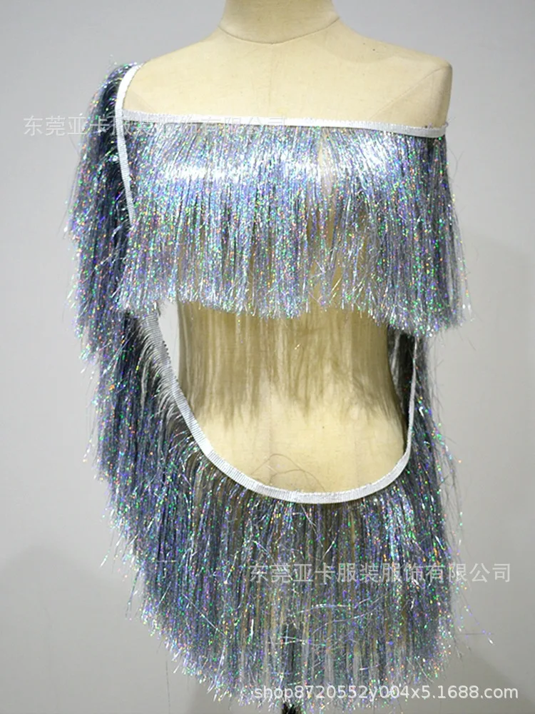 Silver Silk Tassel Lace, Gold Onion Silk Tassel, Rainbow Colored Golden Illusion Dance Tassel, Fluorescent Tassel Pendant
Silver Silk Tassel Lace, Gold Onion Silk Tassel, Rainbow Colored Golden Illusion Dance Tassel, Fluorescent Tassel Pendant