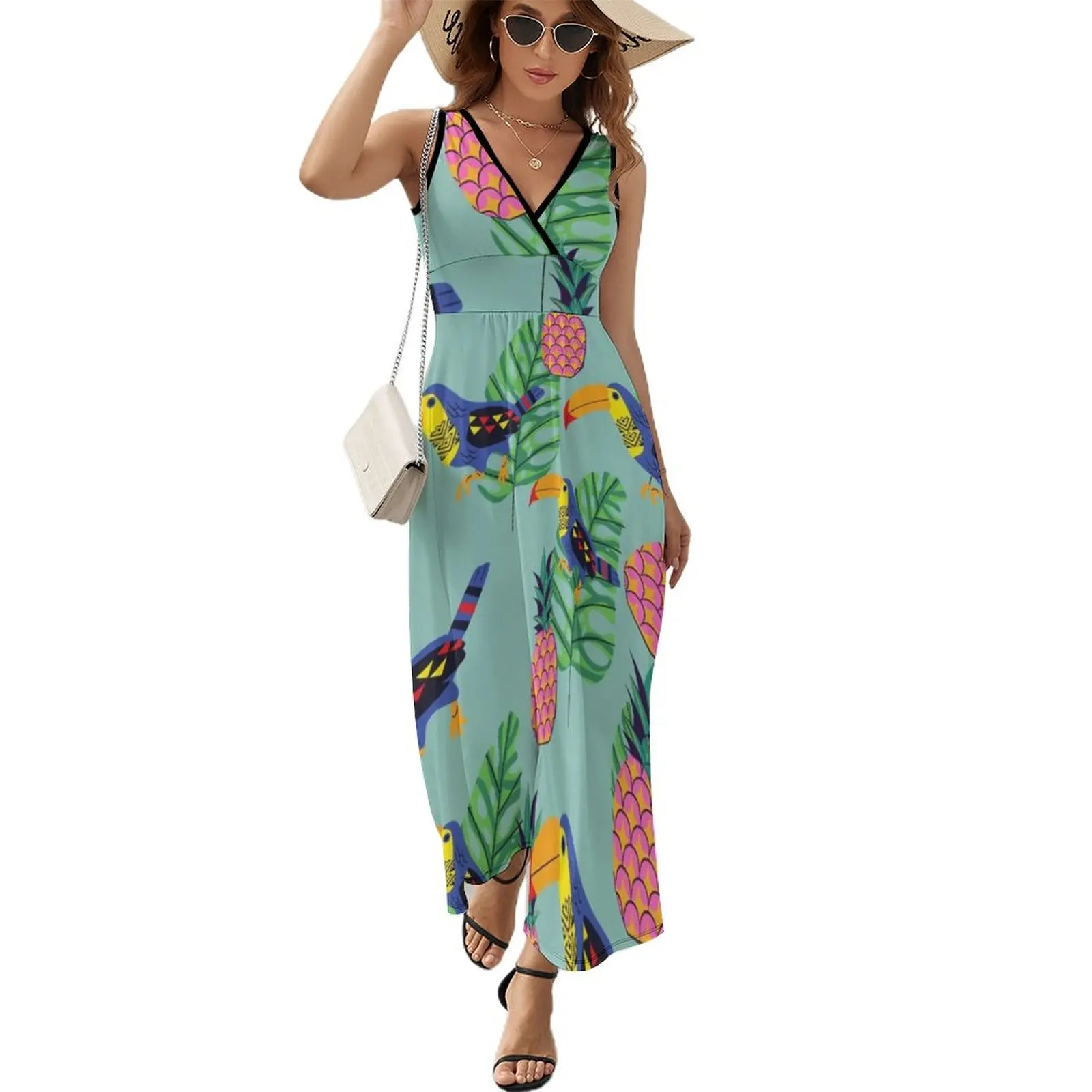 Toucan Vibes Sleeveless Dress dresses korean style luxury evening dresses for women 2023 Women's summer skirt
Toucan Vibes Sleeveless Dress dresses korean style luxury evening dresses for women 2023 Women's summer skirt