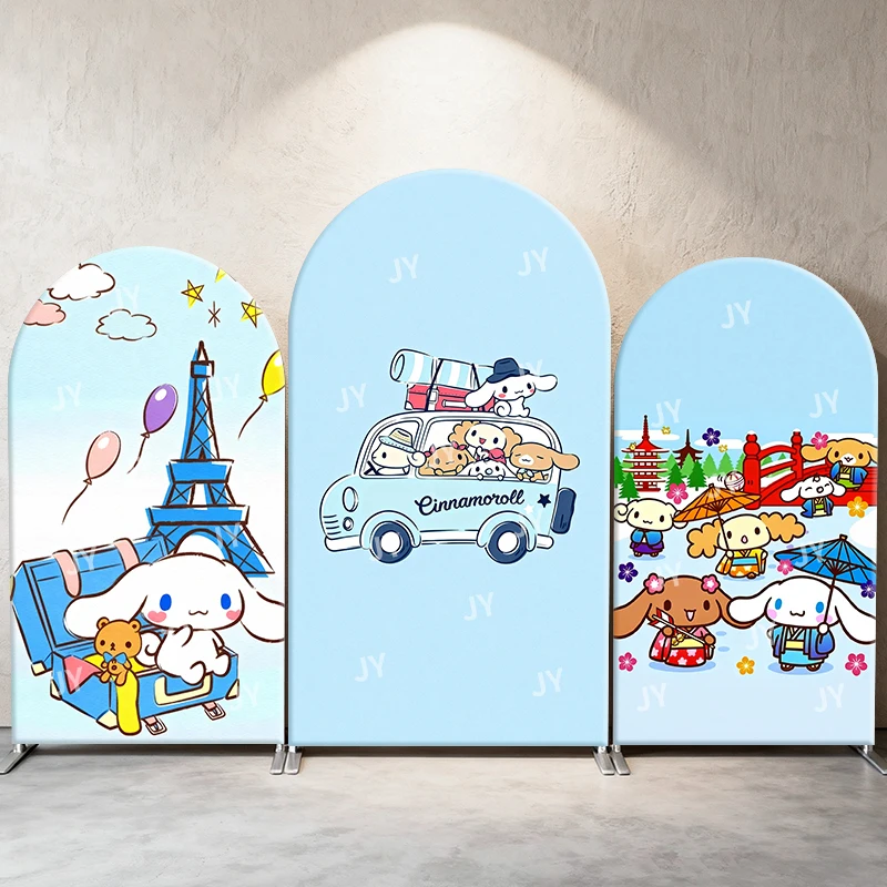 Cinnamoroll Sanrio Arch Backdrop Cover Birthday Crown Gifts Balloons Cute Cartoon Birthday & Baby Shower Photo Booth Decor
Cinnamoroll Sanrio Arch Backdrop Cover Birthday Crown Gifts Balloons Cute Cartoon Birthday & Baby Shower Photo Booth Decor
