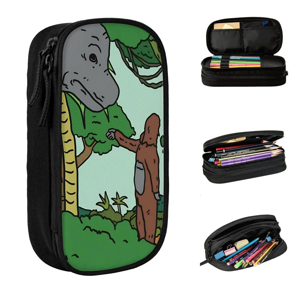 Модные пеналы The Big Lez Show Sassy The Sasquatch, пеналы-коробки для ручек, пеналы для девочек и мальчиков, сумки для школьников, подарки для школы, канцелярские товары
Модные пеналы The Big Lez Show Sassy The Sasquatch, пеналы-коробки для ручек, пеналы для девочек и мальчиков, сумки для школьников, подарки для школы, канцелярские товары