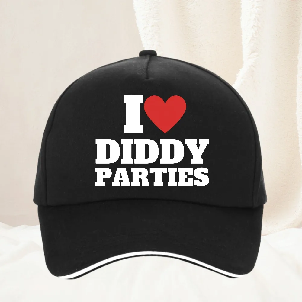 Spring I Love Diddy Parties Baseball Cap Sun Print Dad Hat Trucker Hat Men Women Vintage Outdoor Sport Baseball Caps
Spring I Love Diddy Parties Baseball Cap Sun Print Dad Hat Trucker Hat Men Women Vintage Outdoor Sport Baseball Caps