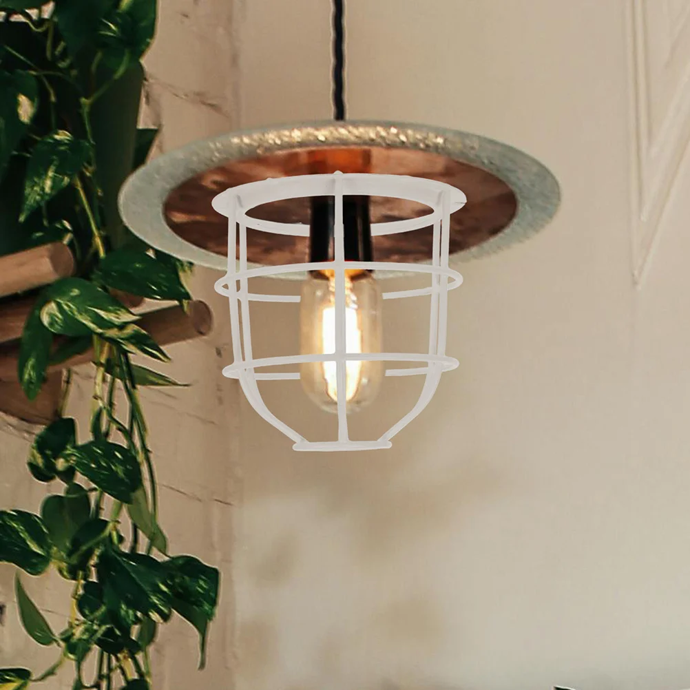 2pcs Light Bulb Cage Metal Lamp Shade Guard For Factory Warehouse Protective Lighting Cage With Anti-Collision
2pcs Light Bulb Cage Metal Lamp Shade Guard For Factory Warehouse Protective Lighting Cage With Anti-Collision