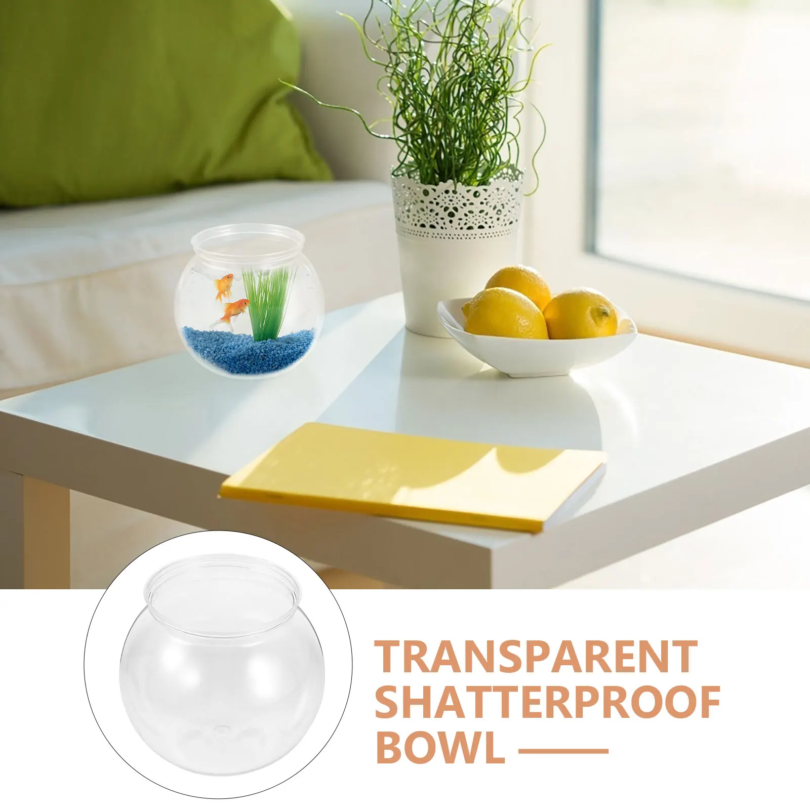 Breaking Proof Bowl Fish Bowls Clear Plastic Snack Anti-fall Large Small Decorative Serving Tank
Breaking Proof Bowl Fish Bowls Clear Plastic Snack Anti-fall Large Small Decorative Serving Tank
