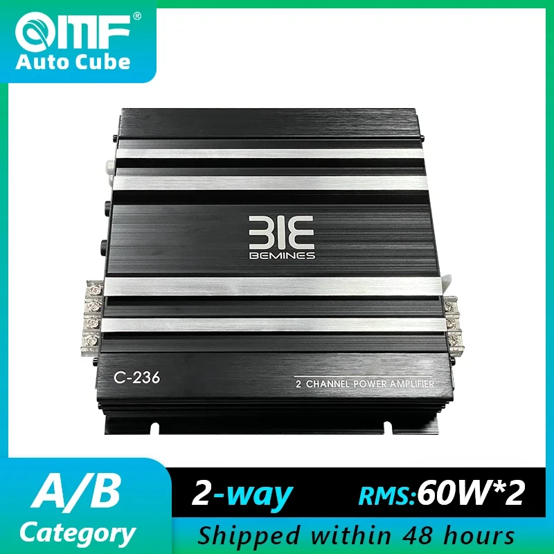 2x60W Automotive sound Amplifier ZL236 2Channel Stereo Professional DSP Amplifier for Active Car Subwoofer Car Audio System
2x60W Automotive sound Amplifier ZL236 2Channel Stereo Professional DSP Amplifier for Active Car Subwoofer Car Audio System