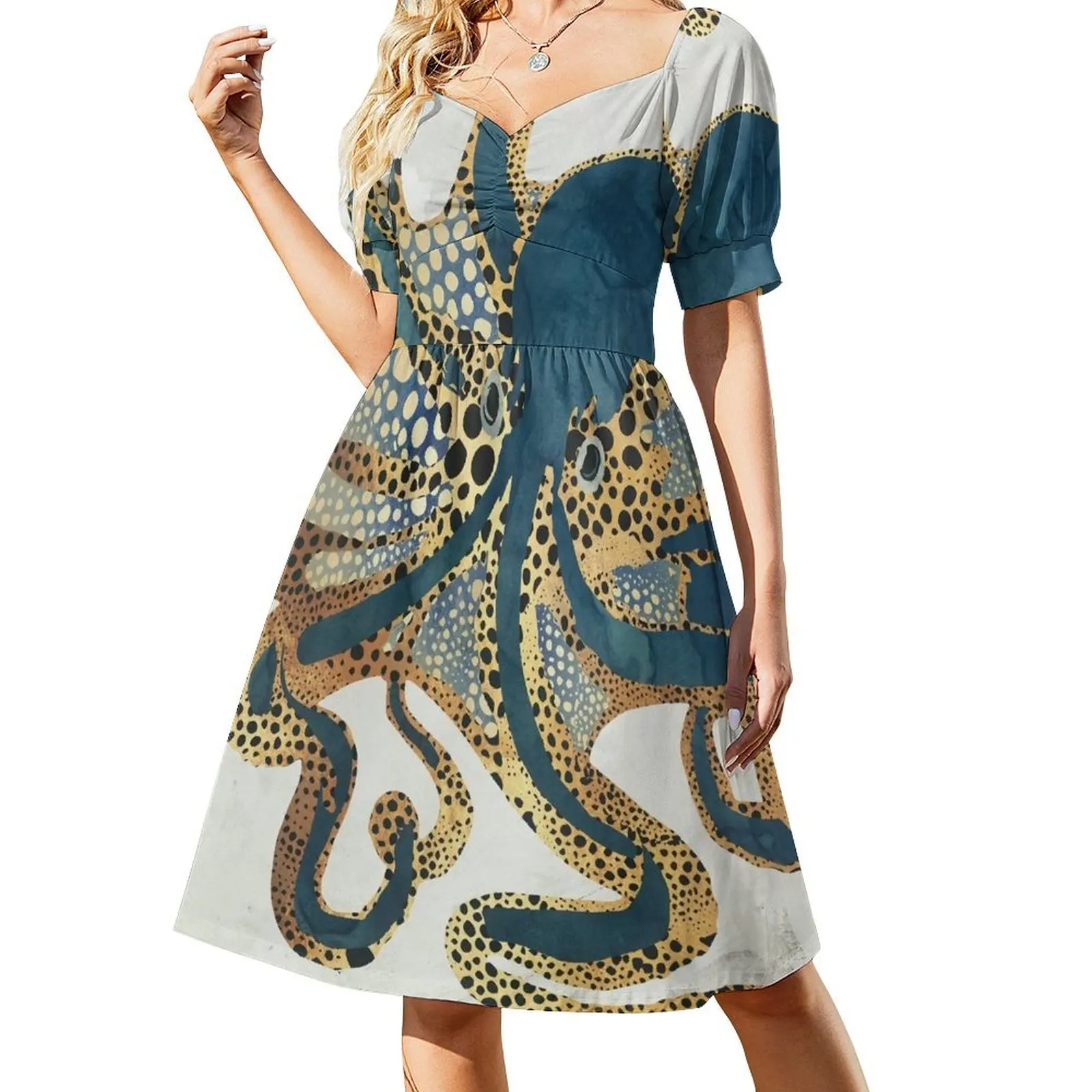 Underwater Dream VI Short-Sleeved Dress summer dresses women 2025 Women's summer long dress
Underwater Dream VI Short-Sleeved Dress summer dresses women 2025 Women's summer long dress