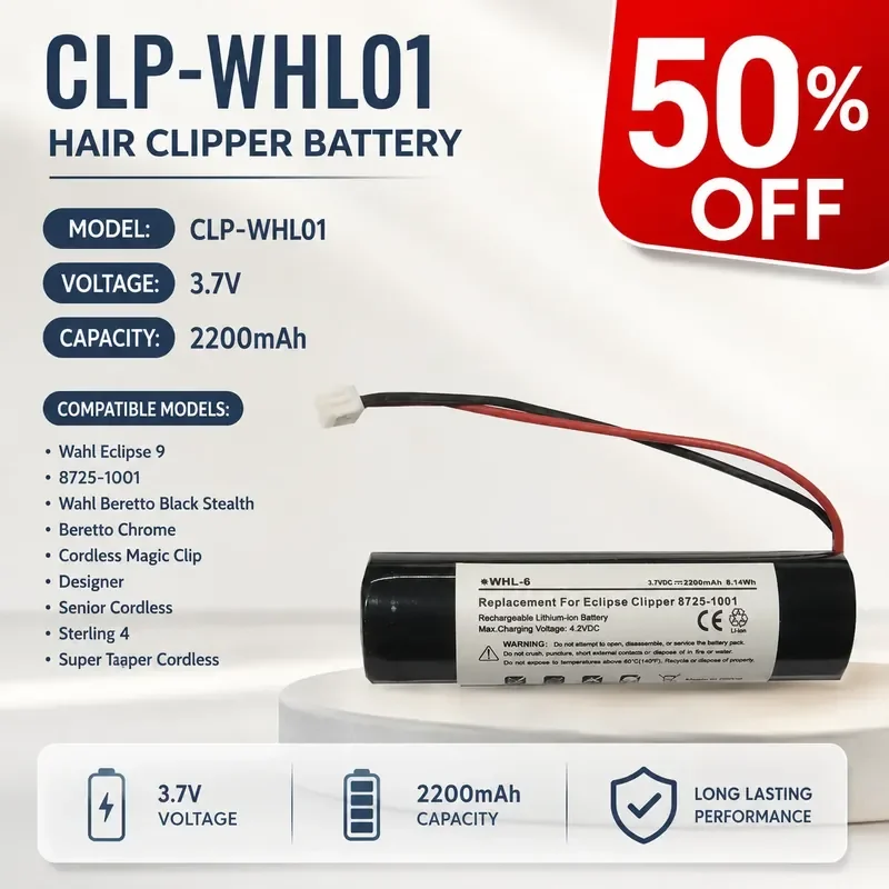 For Wahl Beretto Chrome Haircut Clipper Battery 93151-102
For Wahl Beretto Chrome Haircut Clipper Battery 93151-102