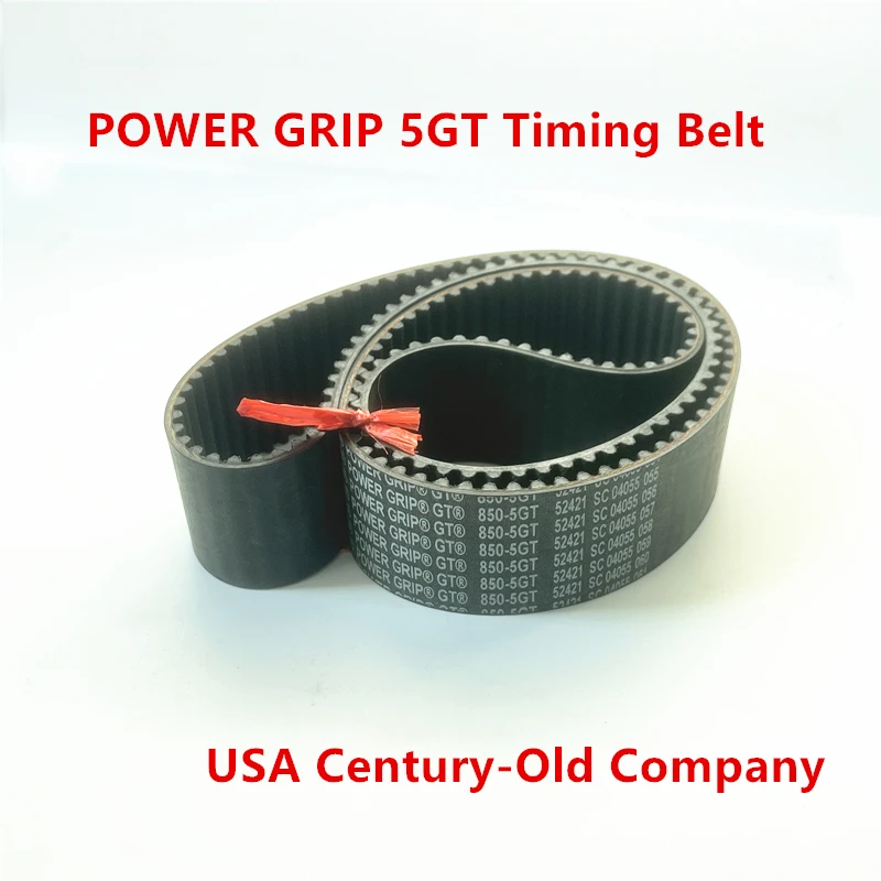 920-5GT 935-5GT 960-5GT 970-5GT 1000-5GT 1015-5GT 1025-5GT 1050-5GT 1080-5GT 1090-5GT USA POWER GRIP Tooth Shape Timing Belt
920-5GT 935-5GT 960-5GT 970-5GT 1000-5GT 1015-5GT 1025-5GT 1050-5GT 1080-5GT 1090-5GT USA POWER GRIP Tooth Shape Timing Belt