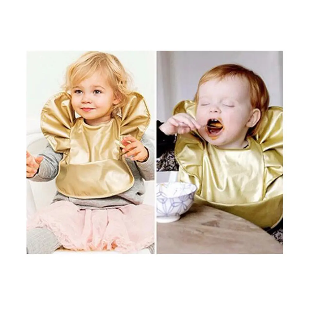 Waterproof Baby Bibs for Boys Girls Toddlers Feeding Drool Protection Apron Golden Easy Back Design
Waterproof Baby Bibs for Boys Girls Toddlers Feeding Drool Protection Apron Golden Easy Back Design