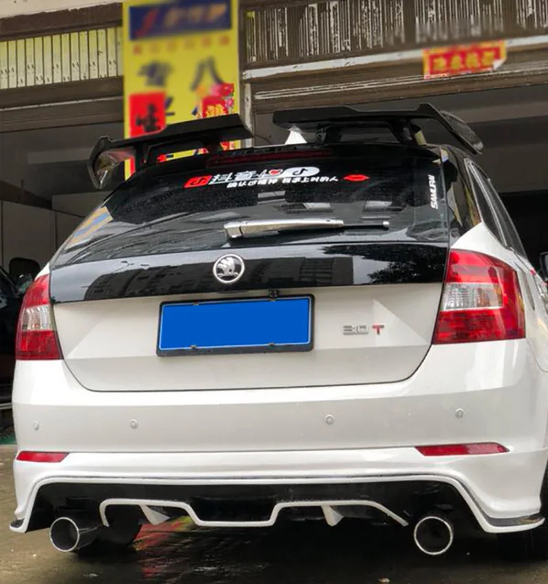 Suit for Two-piece Skoda Xindong Split Large Tail Fixed Wind Wing Top Carbon Fiber Water Transfercar Spoilers Cisa
Suit for Two-piece Skoda Xindong Split Large Tail Fixed Wind Wing Top Carbon Fiber Water Transfercar Spoilers Cisa