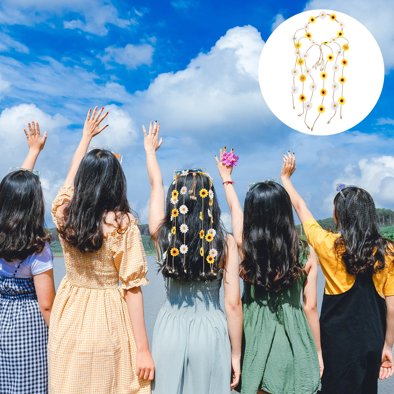 Flower Headdress Hair Accessories Decorative Headbands Crowns for Women Floral Beads
Flower Headdress Hair Accessories Decorative Headbands Crowns for Women Floral Beads