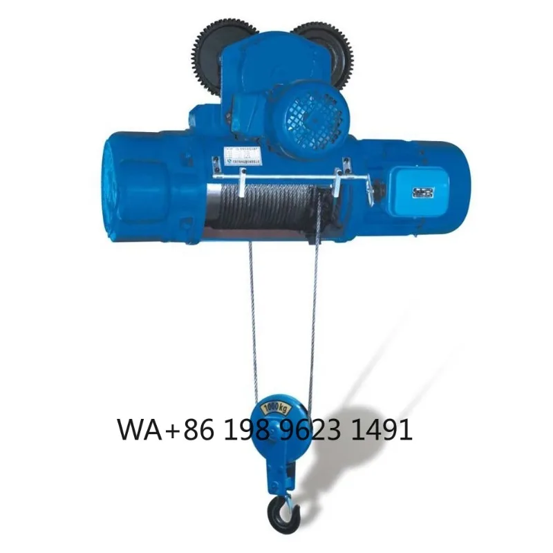 1-10Ton Electric Wire Rope Monorail Hoist Crane Construction Lifting for Warehouse Workshop Industrial Use
1-10Ton Electric Wire Rope Monorail Hoist Crane Construction Lifting for Warehouse Workshop Industrial Use