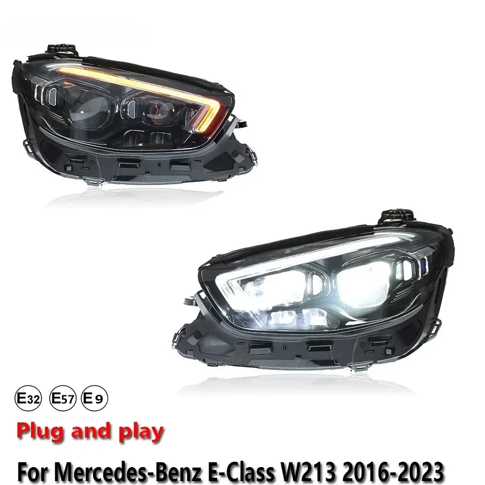 KQX Car Accessories LED Headlight Light For Benz E-Class W213 2016-2023 Projector Front Headlamp DRL Turn Signal Lamp Plug and P
KQX Car Accessories LED Headlight Light For Benz E-Class W213 2016-2023 Projector Front Headlamp DRL Turn Signal Lamp Plug and P