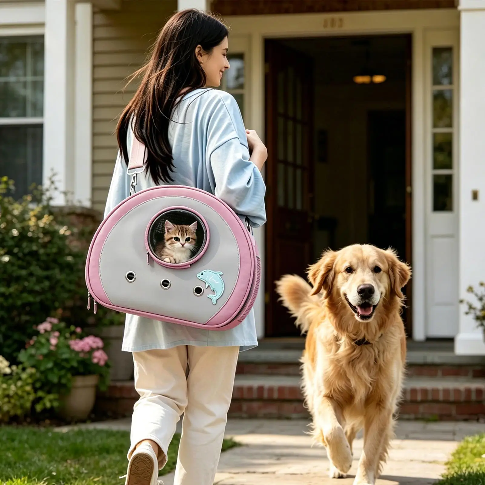 Hamster Carrier Bag Zipper Single Shoulder Strap Large Capacity Chinchilla Carrying Bag For Cats Dogs Chinchillas Hedgehogs
Hamster Carrier Bag Zipper Single Shoulder Strap Large Capacity Chinchilla Carrying Bag For Cats Dogs Chinchillas Hedgehogs