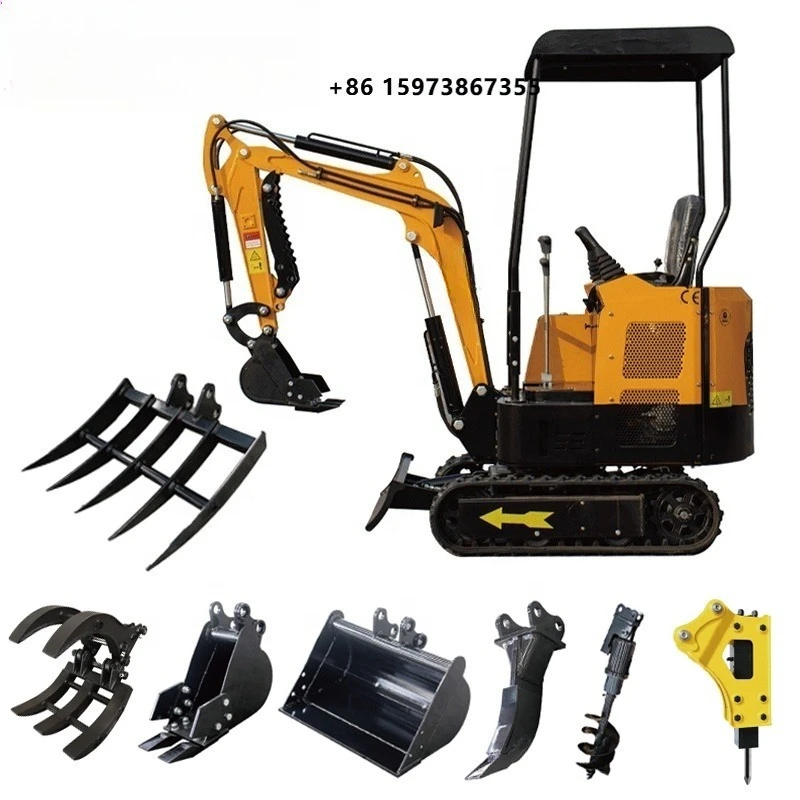Mini Excavator Attachments Kit
Mini Excavator Attachments Kit