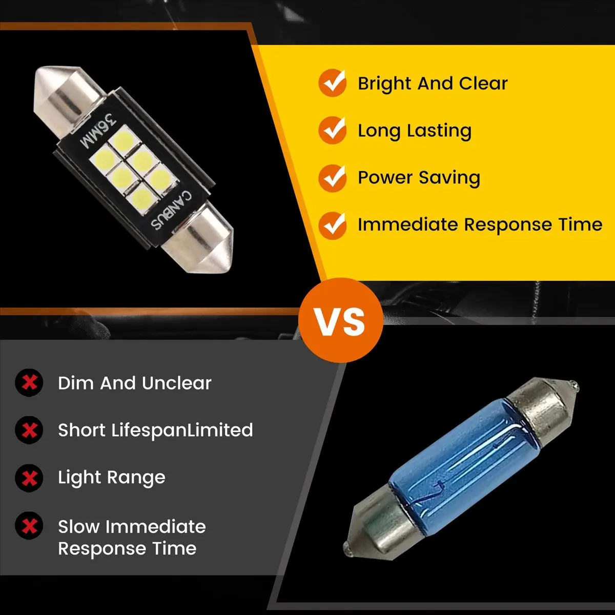 3020 Chipset Led Bulbs 36Mm Festoon De3175 6428 Xenon White Main in Car Light
3020 Chipset Led Bulbs 36Mm Festoon De3175 6428 Xenon White Main in Car Light