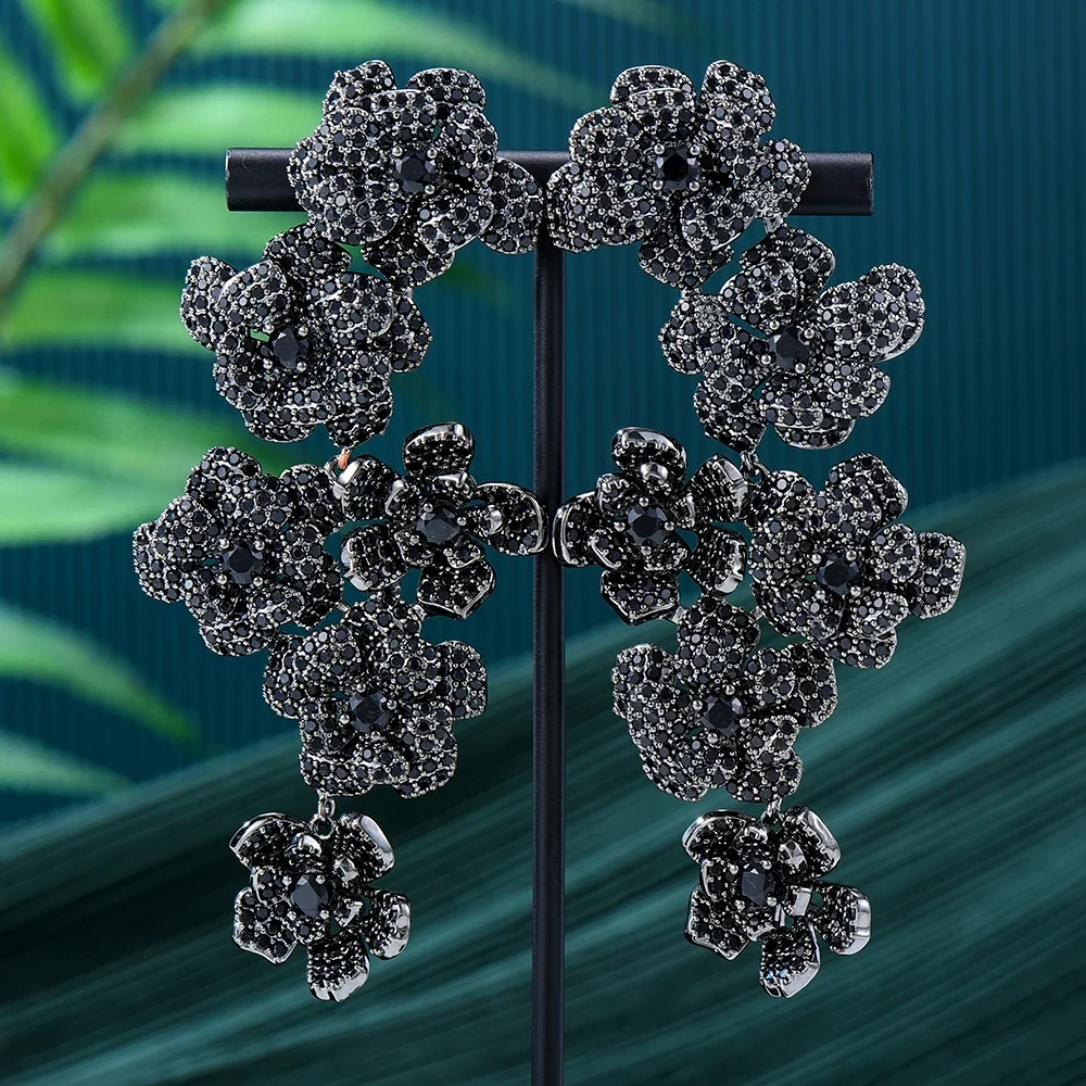 Soramoore Vintage Long Black Pendant Earrings For Women Bridal Wedding Daily Surper Jewelry Noble Luxury Gorgeous High Quality
Soramoore Vintage Long Black Pendant Earrings For Women Bridal Wedding Daily Surper Jewelry Noble Luxury Gorgeous High Quality