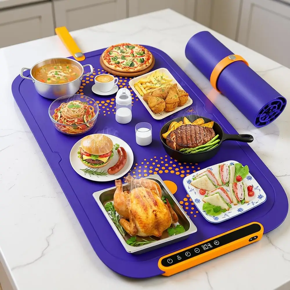 Extra Large Wood Warming Mat with 7-Temperature Settings, Child Lock, and Table Protection for Parties and Daily Use
Extra Large Wood Warming Mat with 7-Temperature Settings, Child Lock, and Table Protection for Parties and Daily Use