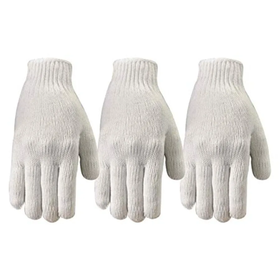Work gloves for industrial use, polyester material, black color, breathable string knit design with reinforced palm for durabil
Work gloves for industrial use, polyester material, black color, breathable string knit design with reinforced palm for durabil
