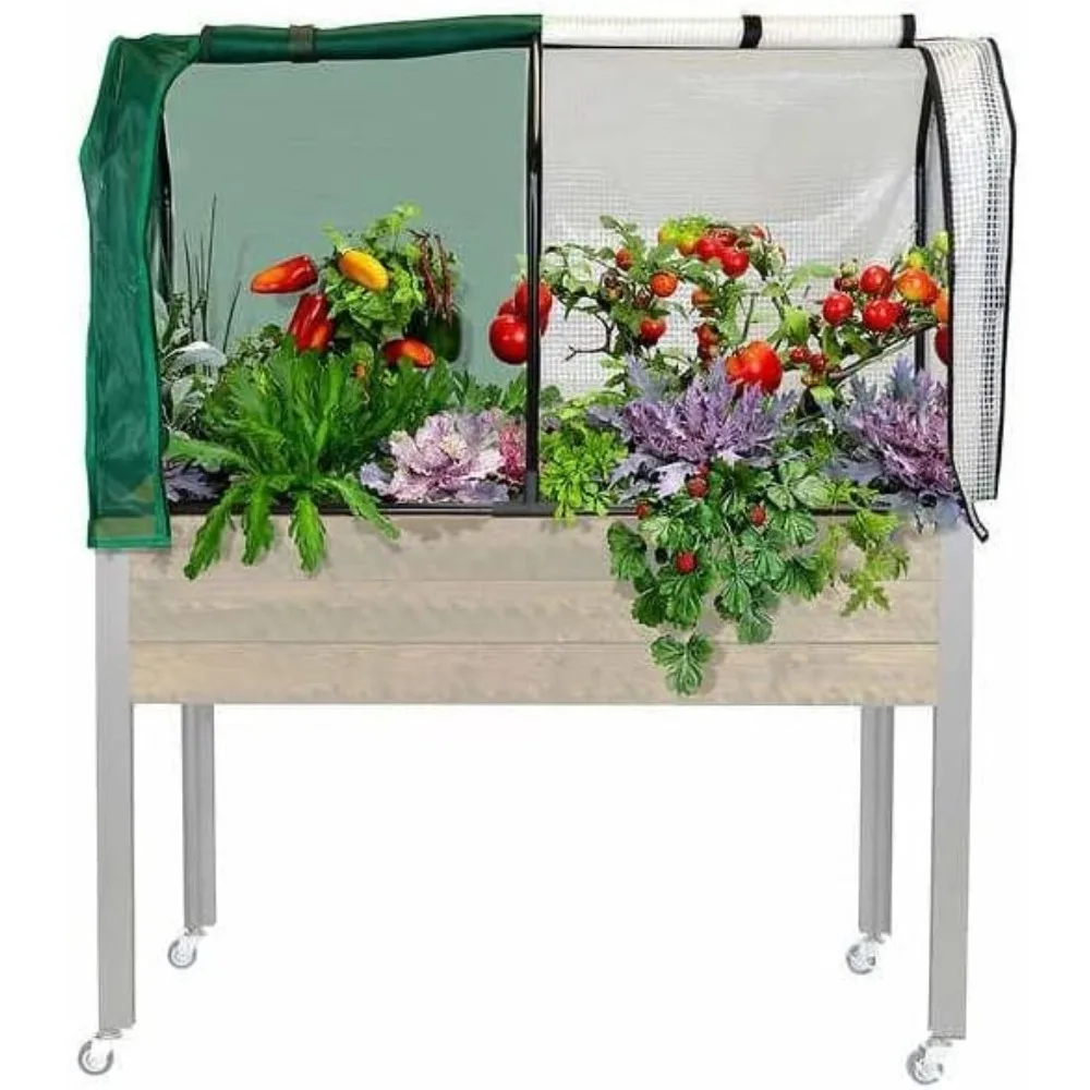 Greenhouse & Bug Cover Combo 21”W x 47”L x 24”H - Provides The Perfect microclimate for Your Plants
Greenhouse & Bug Cover Combo 21”W x 47”L x 24”H - Provides The Perfect microclimate for Your Plants
