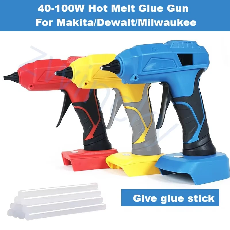 Электрический термоклеевой пистолет для Makita/Milwaukee/Dewalt, Аккумуляторный клеевой пистолет 18 в, 11 мм
Электрический термоклеевой пистолет для Makita/Milwaukee/Dewalt, Аккумуляторный клеевой пистолет 18 в, 11 мм