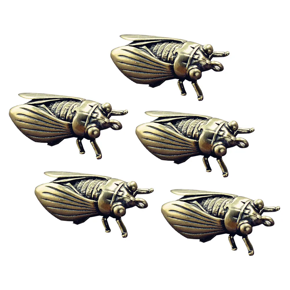 5 Pcs Cicada Shaped Brass Keychain Pendants Durable Vintage Design Bag Car Decoration Gifts Jewelry Making Supplies
5 Pcs Cicada Shaped Brass Keychain Pendants Durable Vintage Design Bag Car Decoration Gifts Jewelry Making Supplies