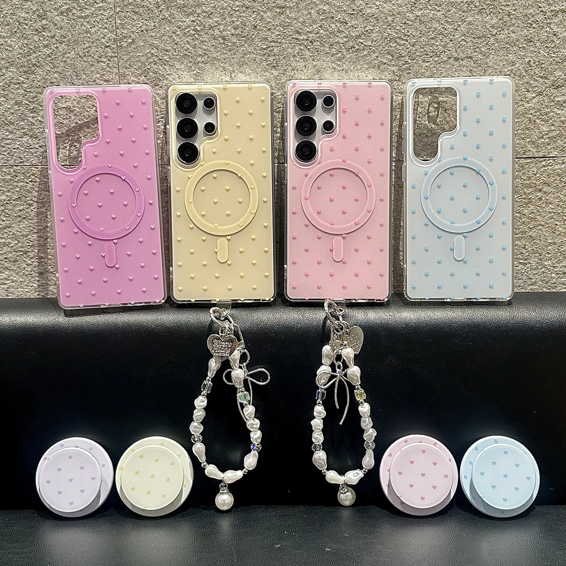 Back Cover For Samsung Galaxy S26 S25 Ultra S24 Plus S23 Case Little Love Bracket Magnetic Attraction Wristband Chain Back Cover
Back Cover For Samsung Galaxy S26 S25 Ultra S24 Plus S23 Case Little Love Bracket Magnetic Attraction Wristband Chain Back Cover