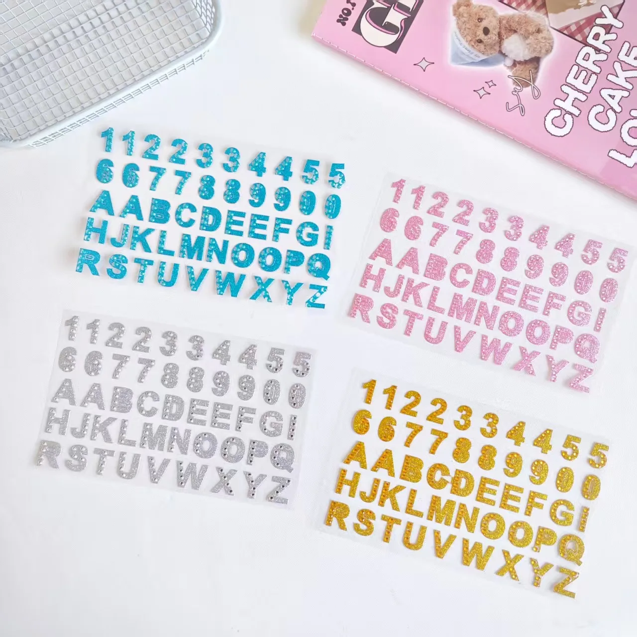 Learning Craft Colorful Stickers Diamond Gem Alphabet Number Candy Journal Material Decoration for Craft Essential
Learning Craft Colorful Stickers Diamond Gem Alphabet Number Candy Journal Material Decoration for Craft Essential