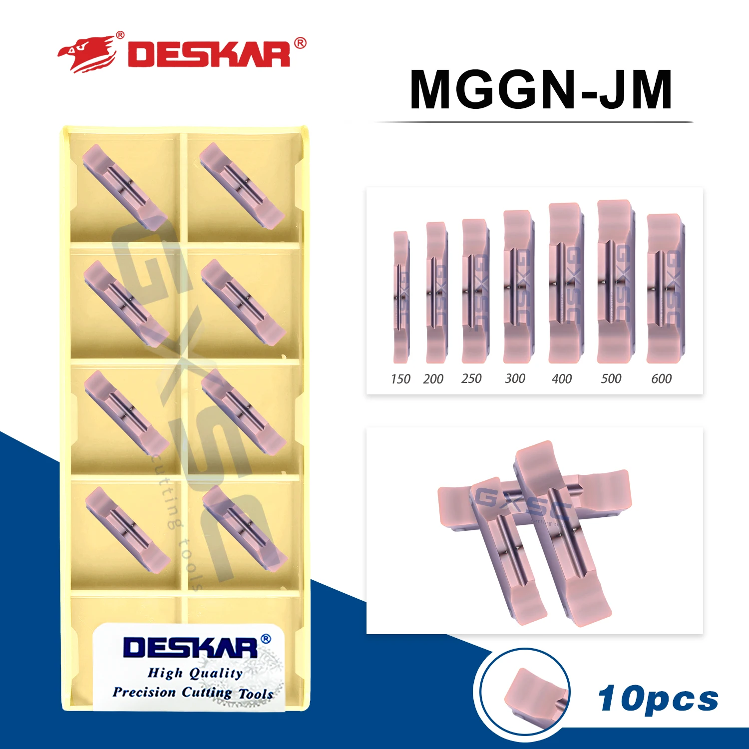 CNC Machining Center Stainless Steel Slotting Blades MGGN300 MGGN600 MGGN400R0.2-JM LF6018 MGGN Series CNC Grooving Insert Parts
CNC Machining Center Stainless Steel Slotting Blades MGGN300 MGGN600 MGGN400R0.2-JM LF6018 MGGN Series CNC Grooving Insert Parts