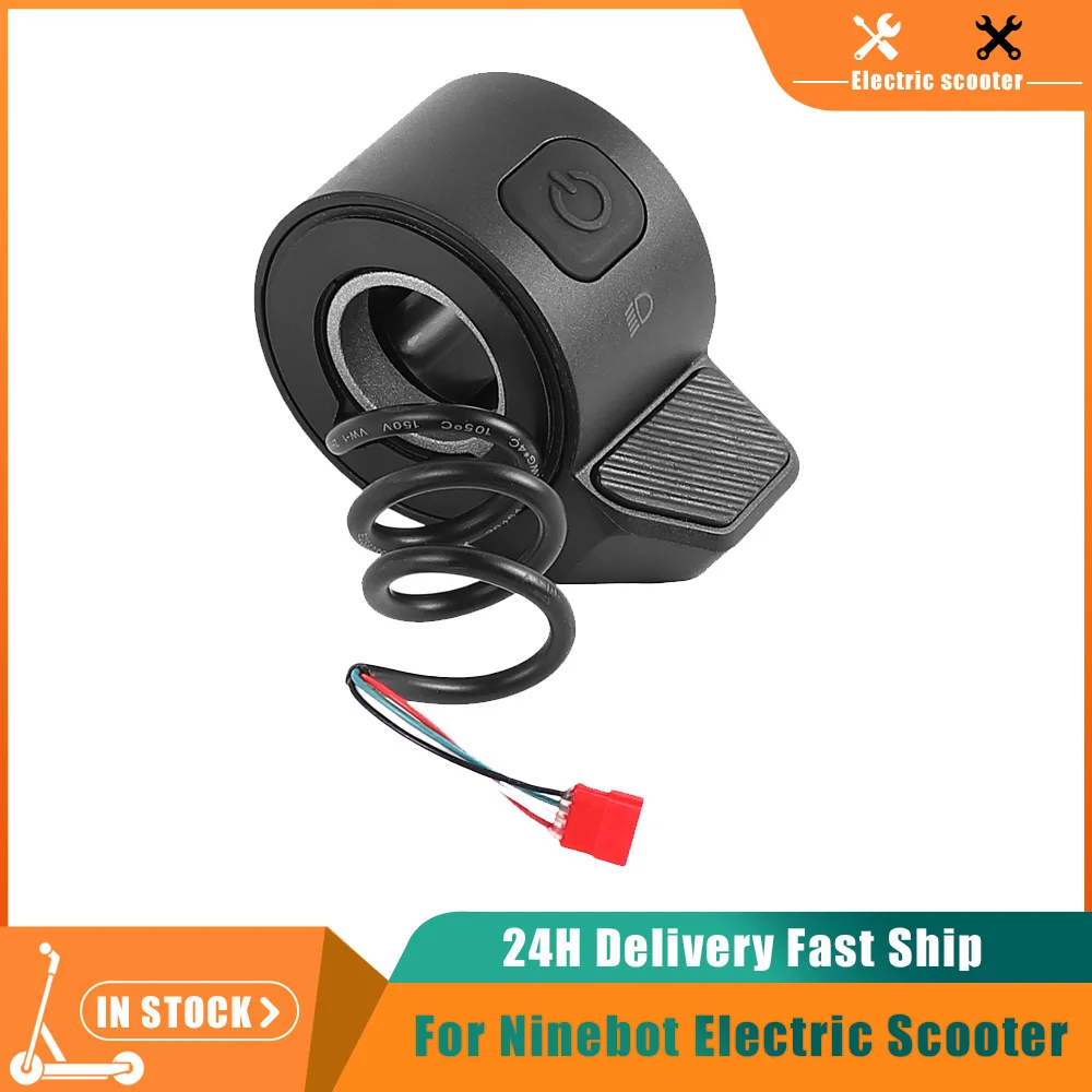 Запчасти для электрического скутера, дроссельная заслонка с поворотной ручкой для Ninebot E3 E3 Pro, регулятор скорости для большого пальца, дроссельная заслонка, аксессуары для ускорителя пальцев
Запчасти для электрического скутера, дроссельная заслонка с поворотной ручкой для Ninebot E3 E3 Pro, регулятор скорости для большого пальца, дроссельная заслонка, аксессуары для ускорителя пальцев