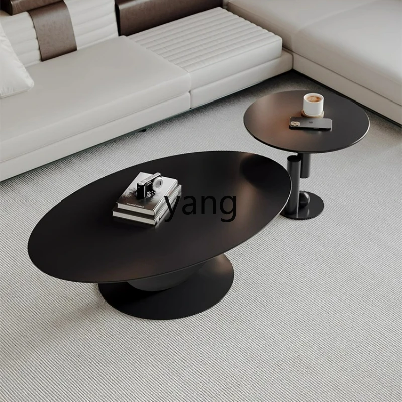 LMM minimalist rock slab coffee table oval creative light luxury living room household small apartment
LMM minimalist rock slab coffee table oval creative light luxury living room household small apartment