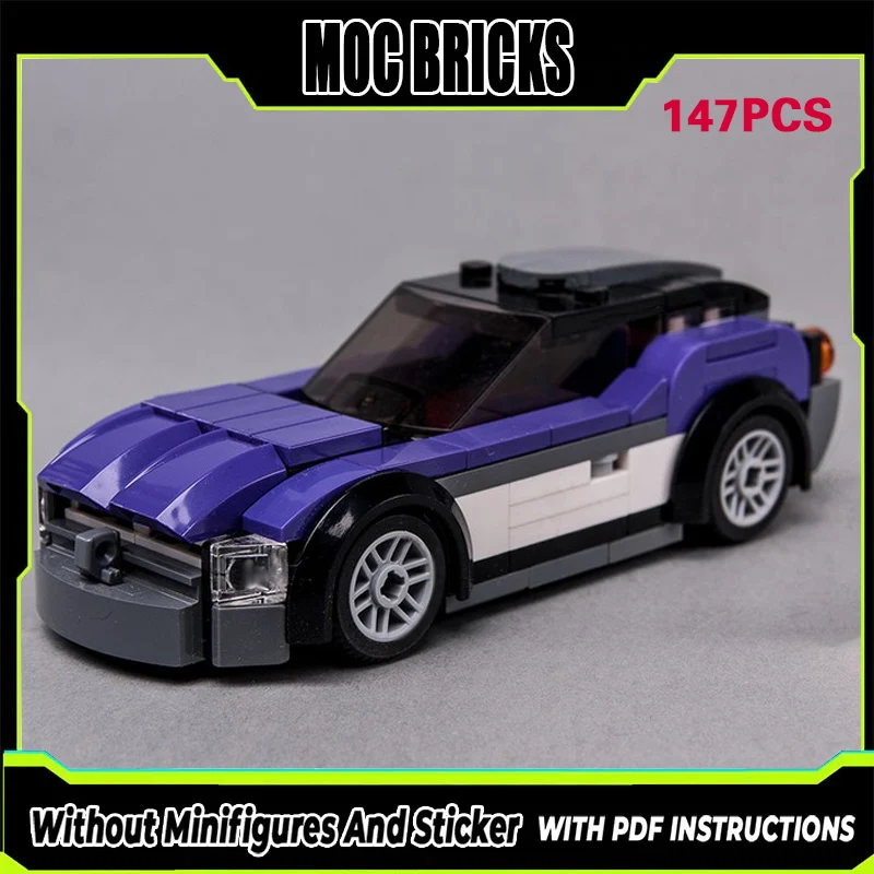 Модель гоночного автомобиля MOC, конструктор из строительных блоков, темно-фиолетовое городское купе, модульная технология, подарки, праздничный набор для сборки, детские игрушки
Модель гоночного автомобиля MOC, конструктор из строительных блоков, темно-фиолетовое городское купе, модульная технология, подарки, праздничный набор для сборки, детские игрушки