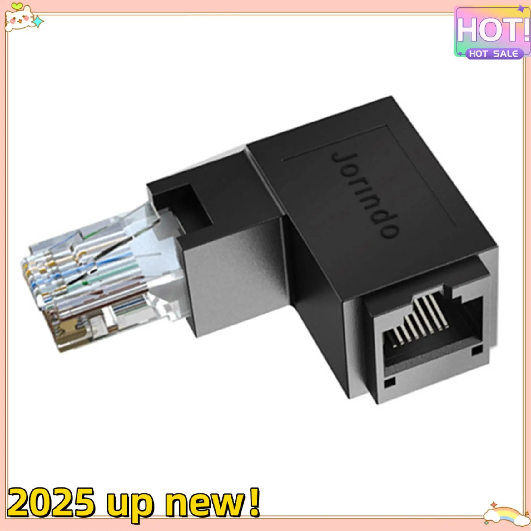 Нежная текстура-RJ45 «папа-мама» Ethernet-адаптер Сетевой удлинитель 90-градусный для CAT5E CAT6 CAT8 Разъем Ethernet-кабеля
Нежная текстура-RJ45 «папа-мама» Ethernet-адаптер Сетевой удлинитель 90-градусный для CAT5E CAT6 CAT8 Разъем Ethernet-кабеля
