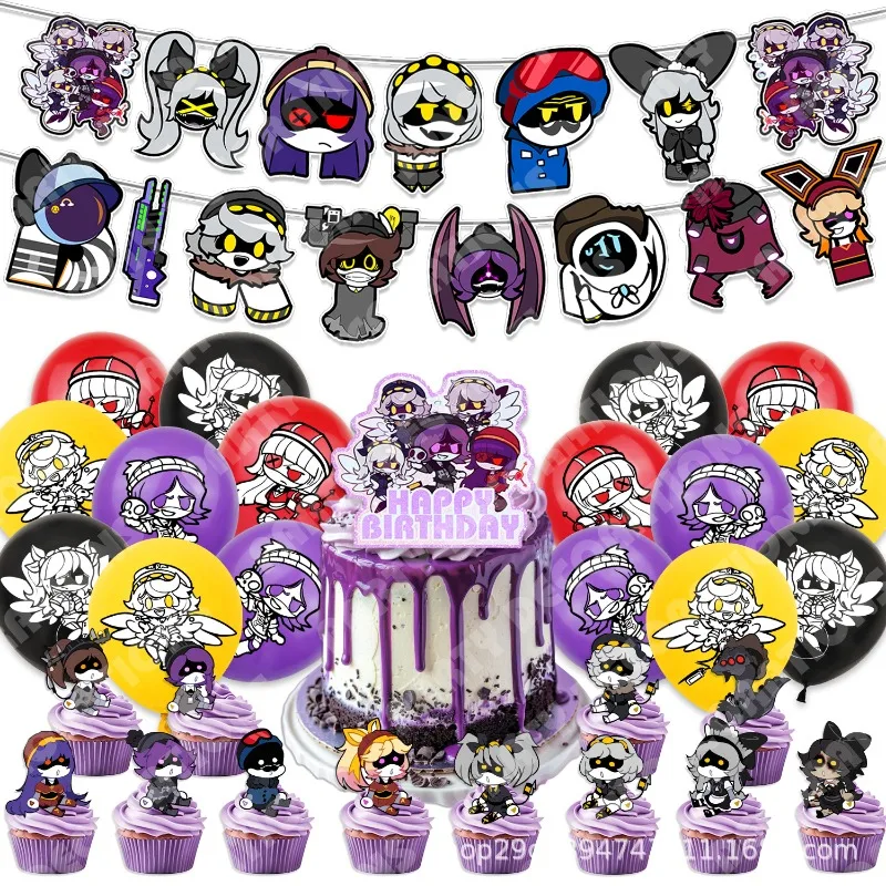 Hot New Murder Drones Birthday Party Decoration Balloons Game Party Supplies Cake Topper Banner Party Decorations
Hot New Murder Drones Birthday Party Decoration Balloons Game Party Supplies Cake Topper Banner Party Decorations