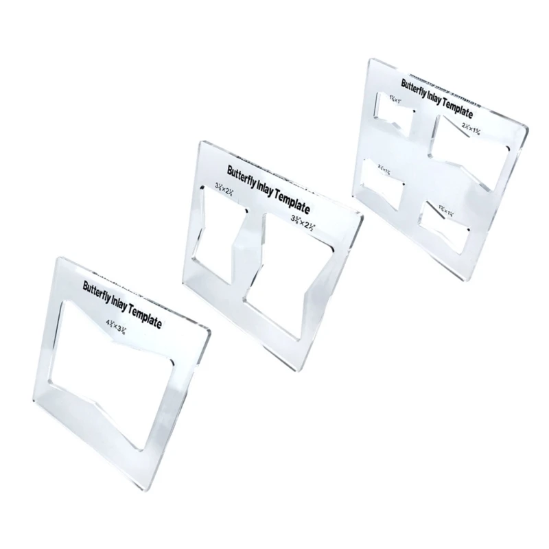 F92C Butterfly Inlay Template Set Router Slotting Auxiliary Tool Slot Cutting
F92C Butterfly Inlay Template Set Router Slotting Auxiliary Tool Slot Cutting