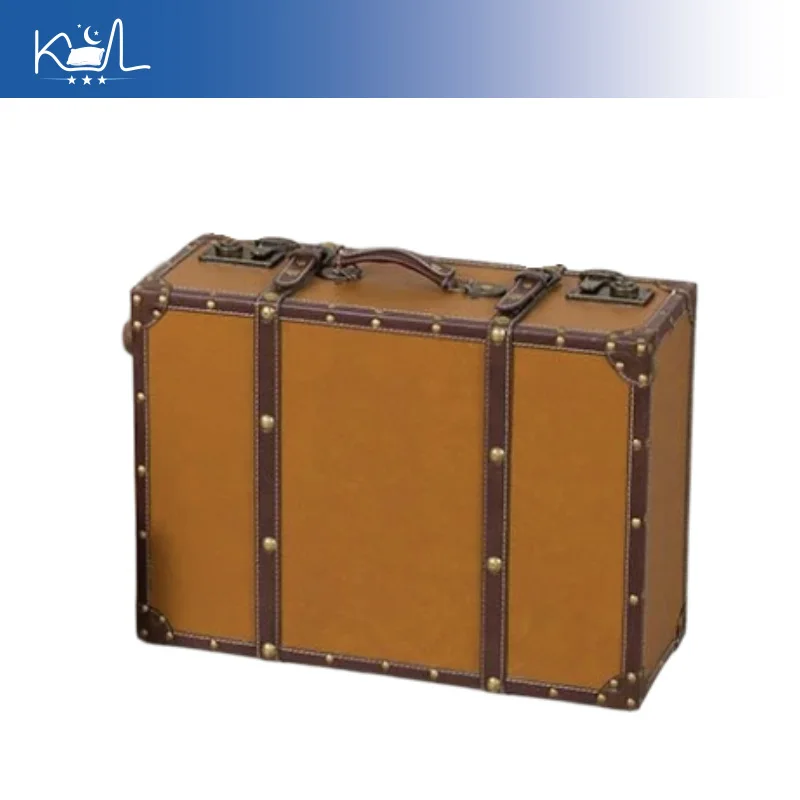 Vintage Orange Decorative Suitcase Storage Box, Distressed Large Capacity Retro Luggage Trunk for Home, Travel Decor & Display
Vintage Orange Decorative Suitcase Storage Box, Distressed Large Capacity Retro Luggage Trunk for Home, Travel Decor & Display