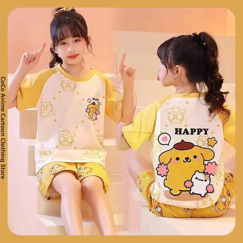 Miniso Children Pajama Child Sets Boy Girl Outfits Two Piece Set Nightgown Anime Cartoon Short Sleeve Children Cotton Clothing
Miniso Children Pajama Child Sets Boy Girl Outfits Two Piece Set Nightgown Anime Cartoon Short Sleeve Children Cotton Clothing